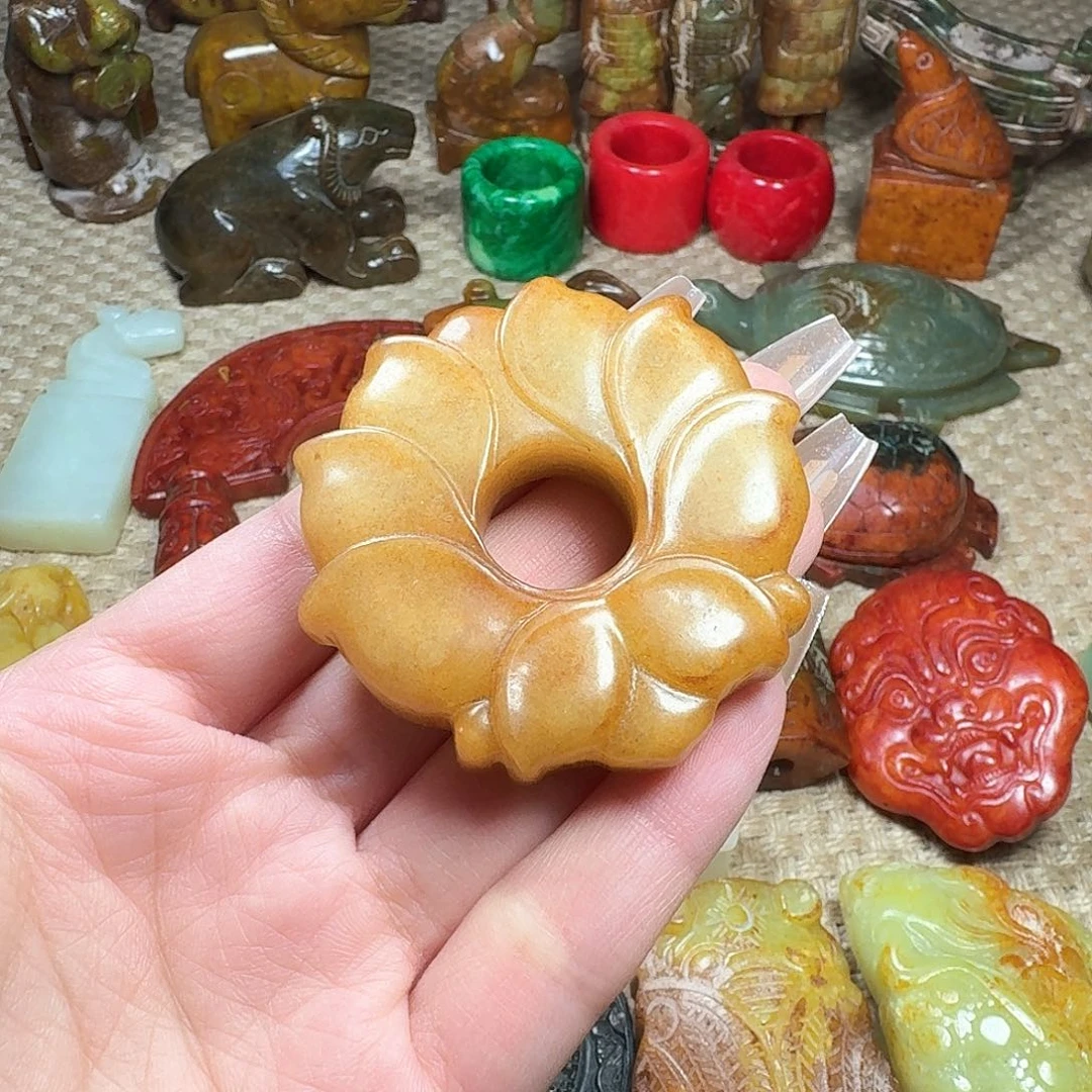 白玉菩提吊坠挂件