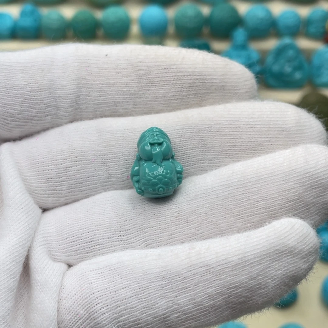 绿松石未镶嵌颈饰卡11.7-15.3-8.8