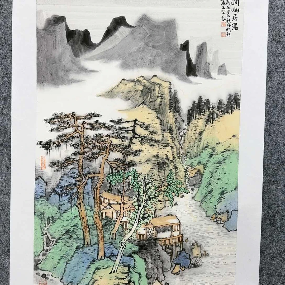 国画陈时超老师作品欣赏