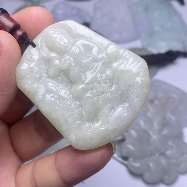 颈饰未镶嵌翡翠翡翠