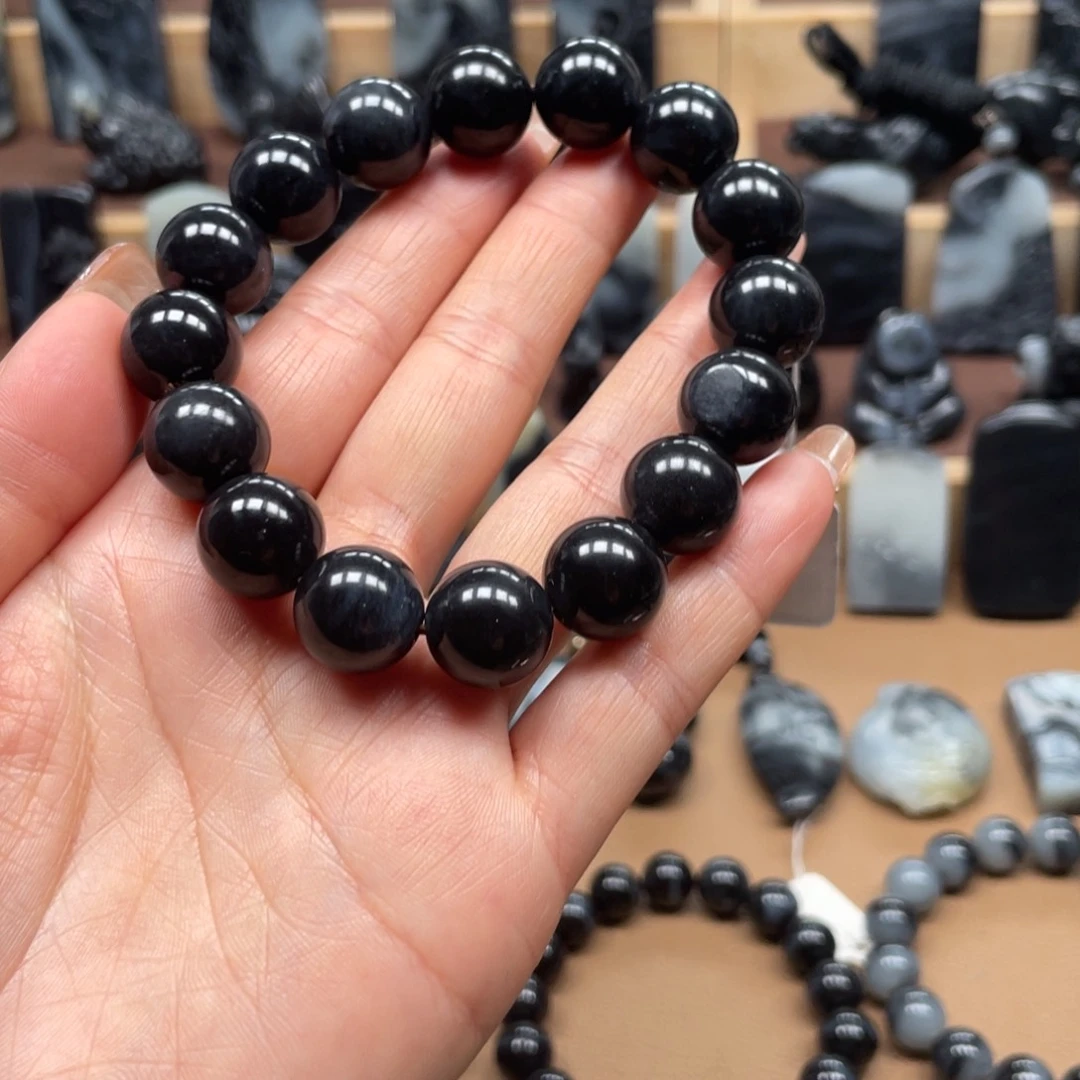 和田玉手链未镶嵌泓*