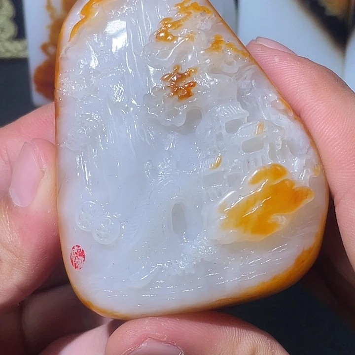 和田玉未镶嵌颈饰CC