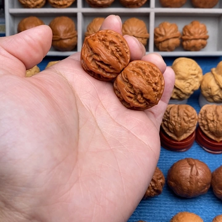 文玩核桃把件龙头