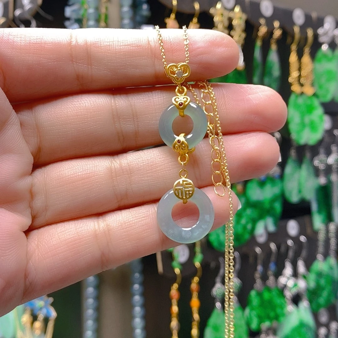 未镶嵌翡翠耳饰翡翠