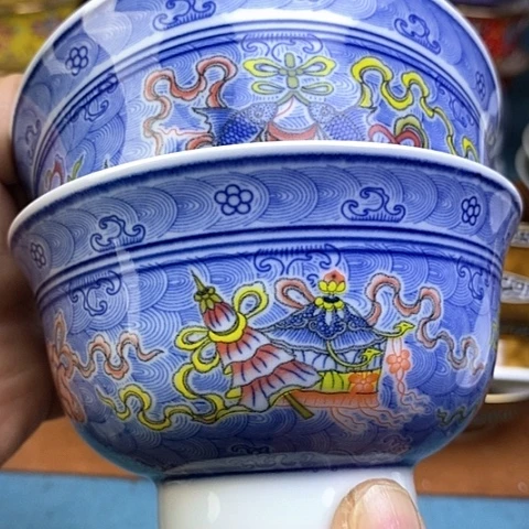 景德镇陶瓷藏式茶碗