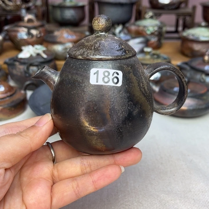 壶裸柴烧陶瓷茶具