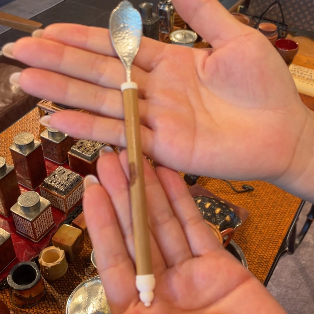 紫砂纯手工制作纯手工茶勺