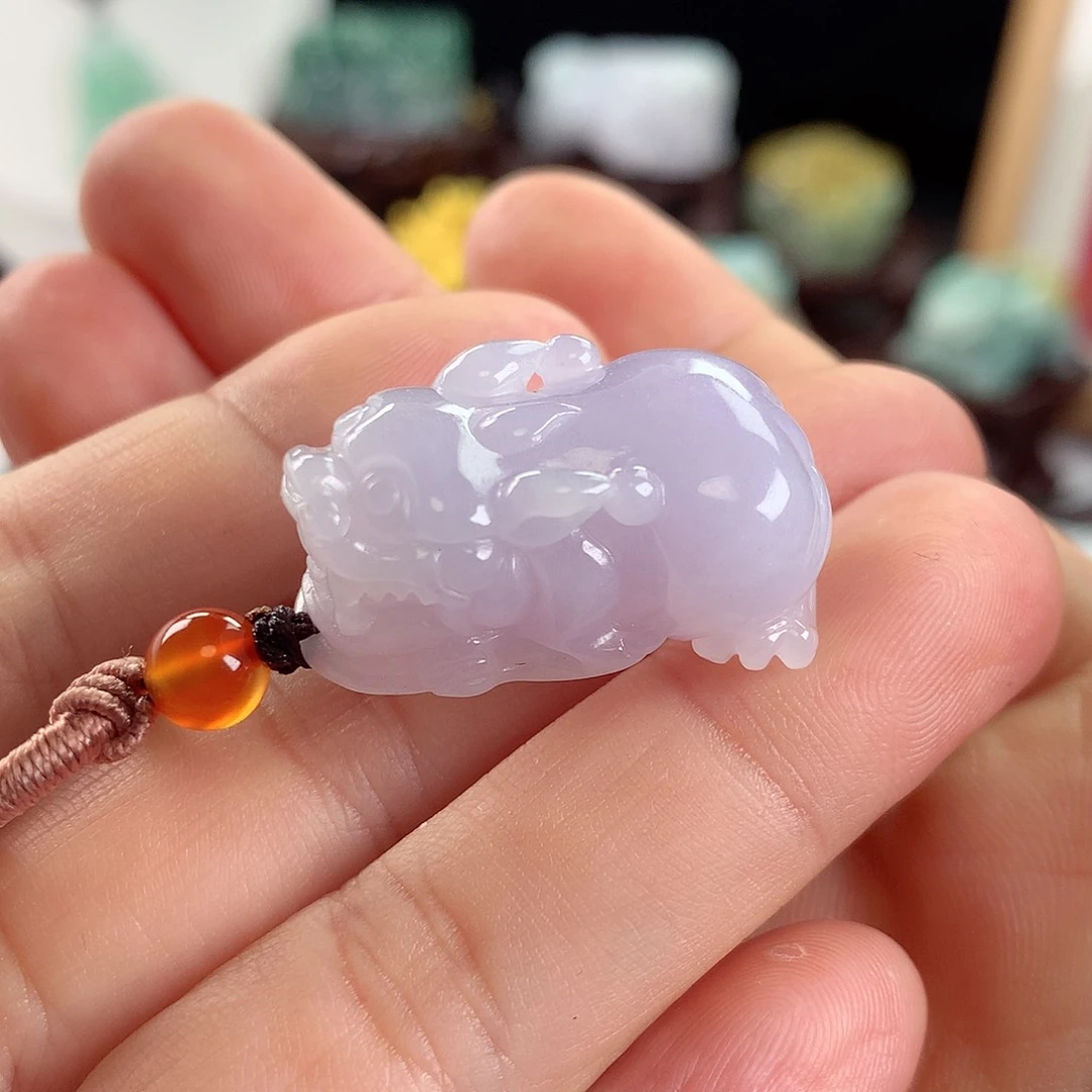 【闪购商品】翡翠颈饰未镶嵌翡翠貔貅