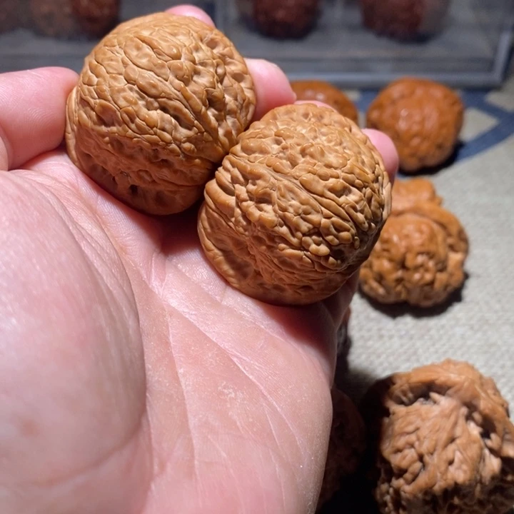 一***毛吊坠文玩核桃核桃