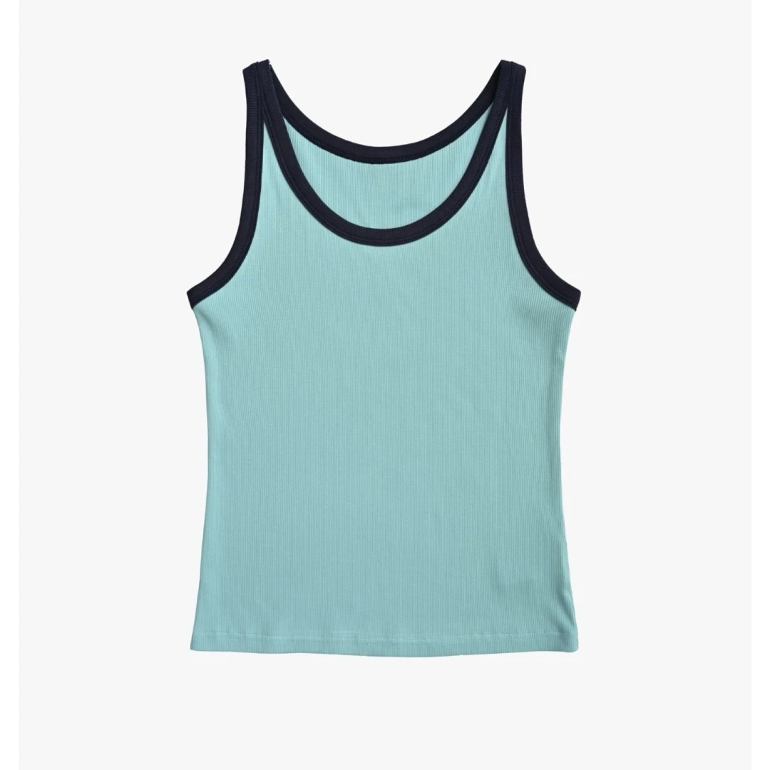 活力多巴胺撞色背心