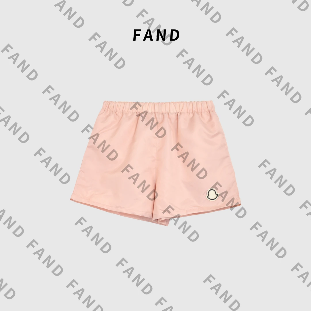 FAND品牌【Menkou】2025夏季透气显高五分短裤松紧腰外穿休闲裤