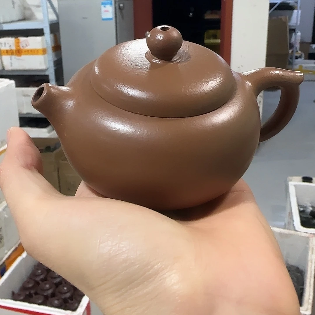 紫砂茶壶民间手艺人全手工制作