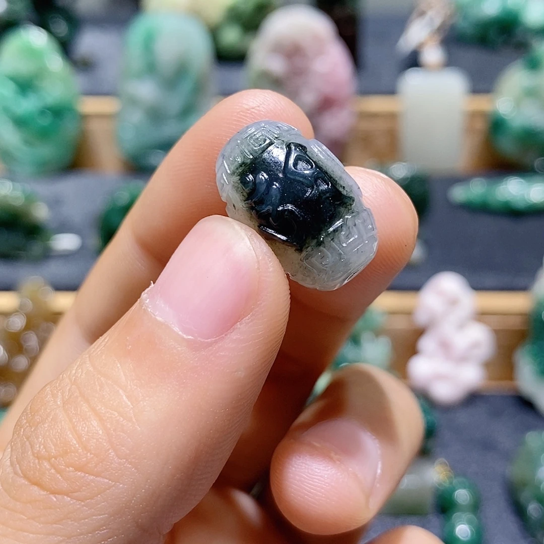 一***龙独山玉未镶嵌吊坠