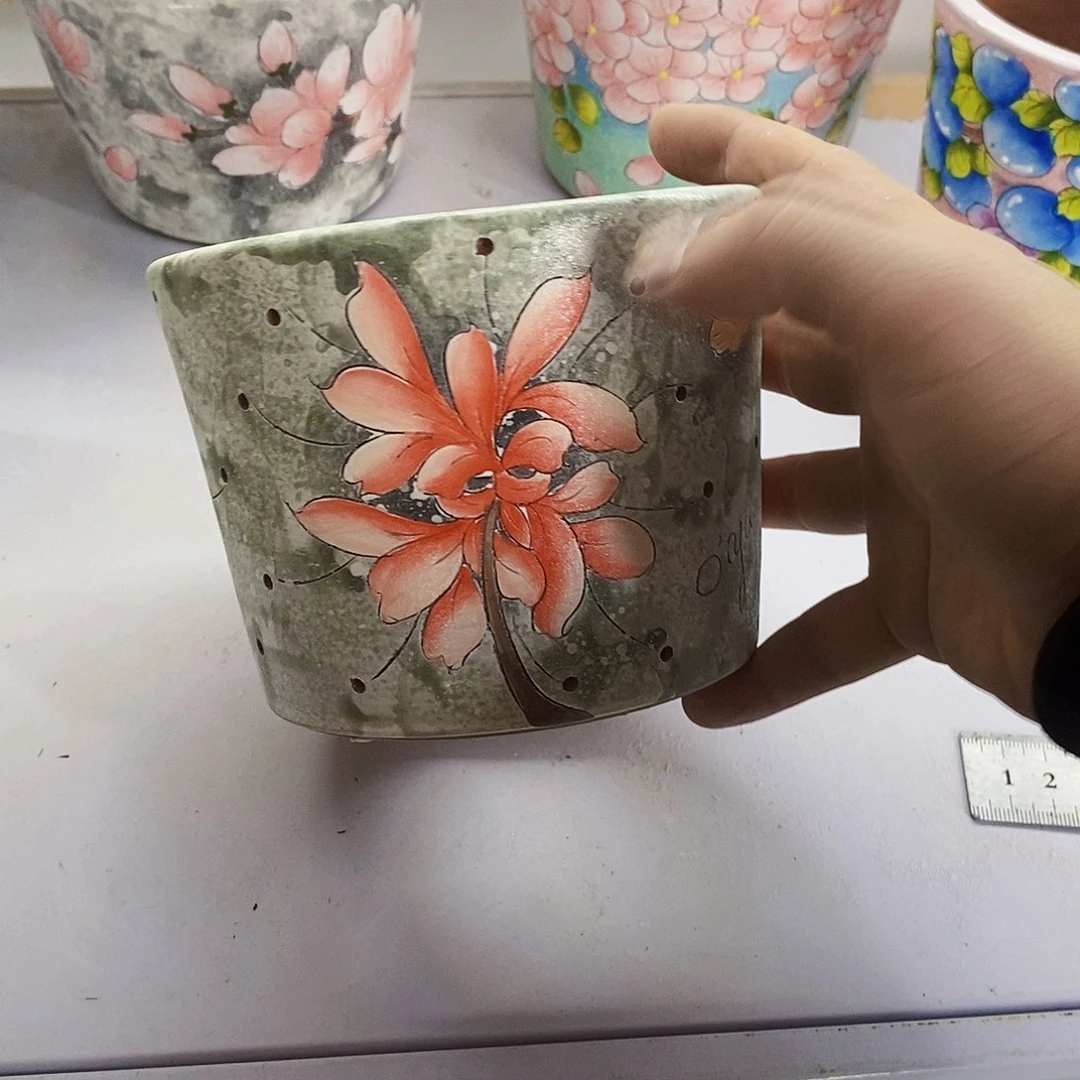 花盆紫砂满28包邮