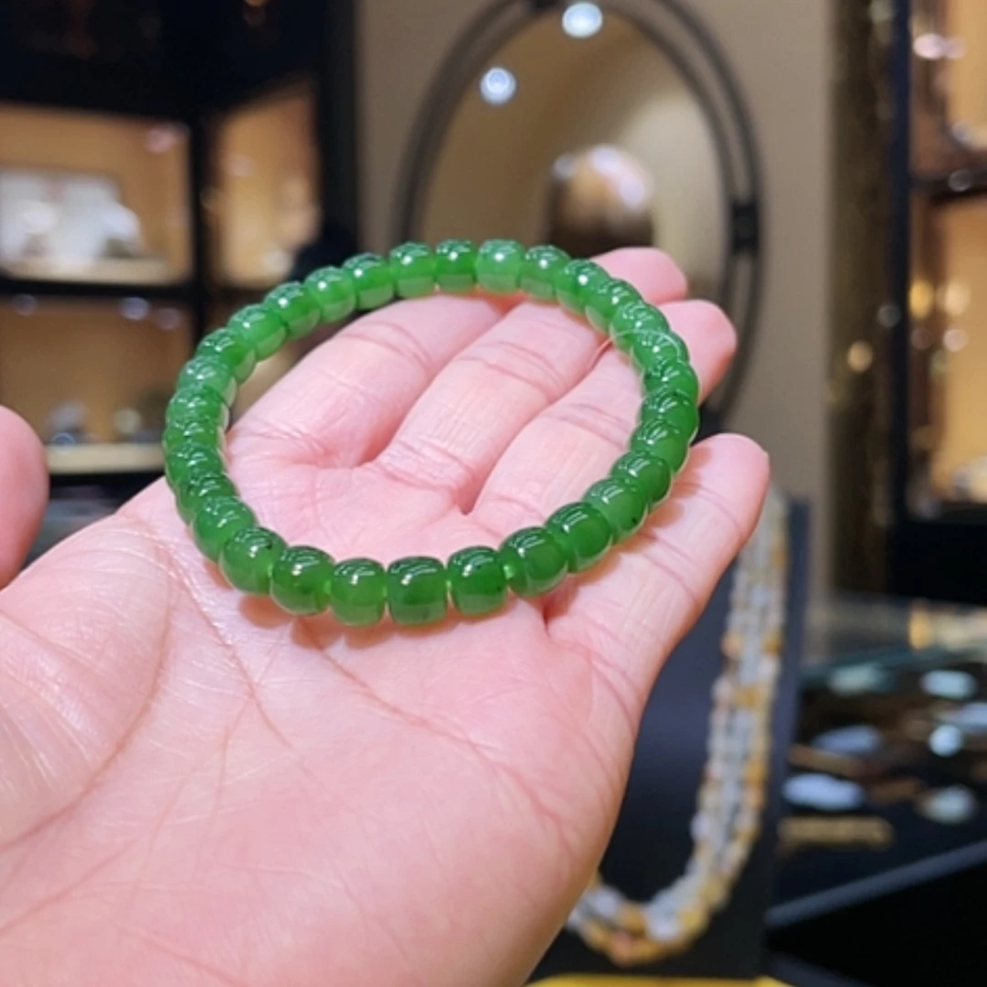 【闪购商品】和田玉手串未镶嵌7*6mm