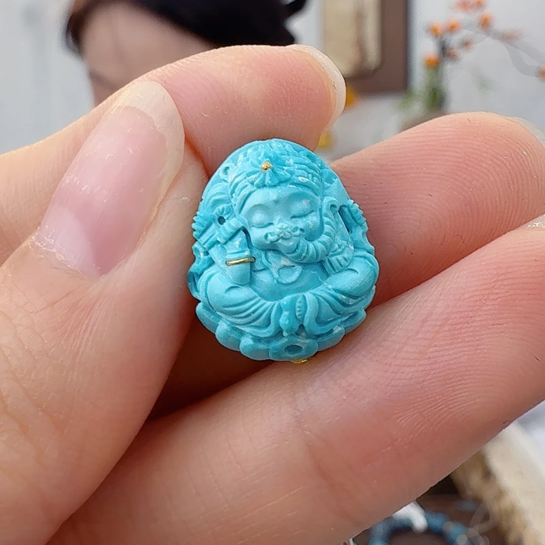 绿松石未镶嵌珠宝半成品