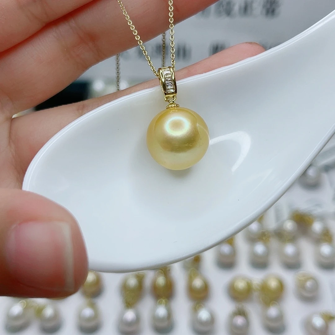 淡水珍珠合金吊坠(赠链)