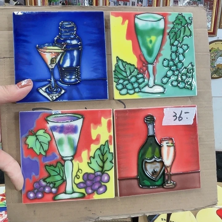 陶瓷板画10/10微瑕