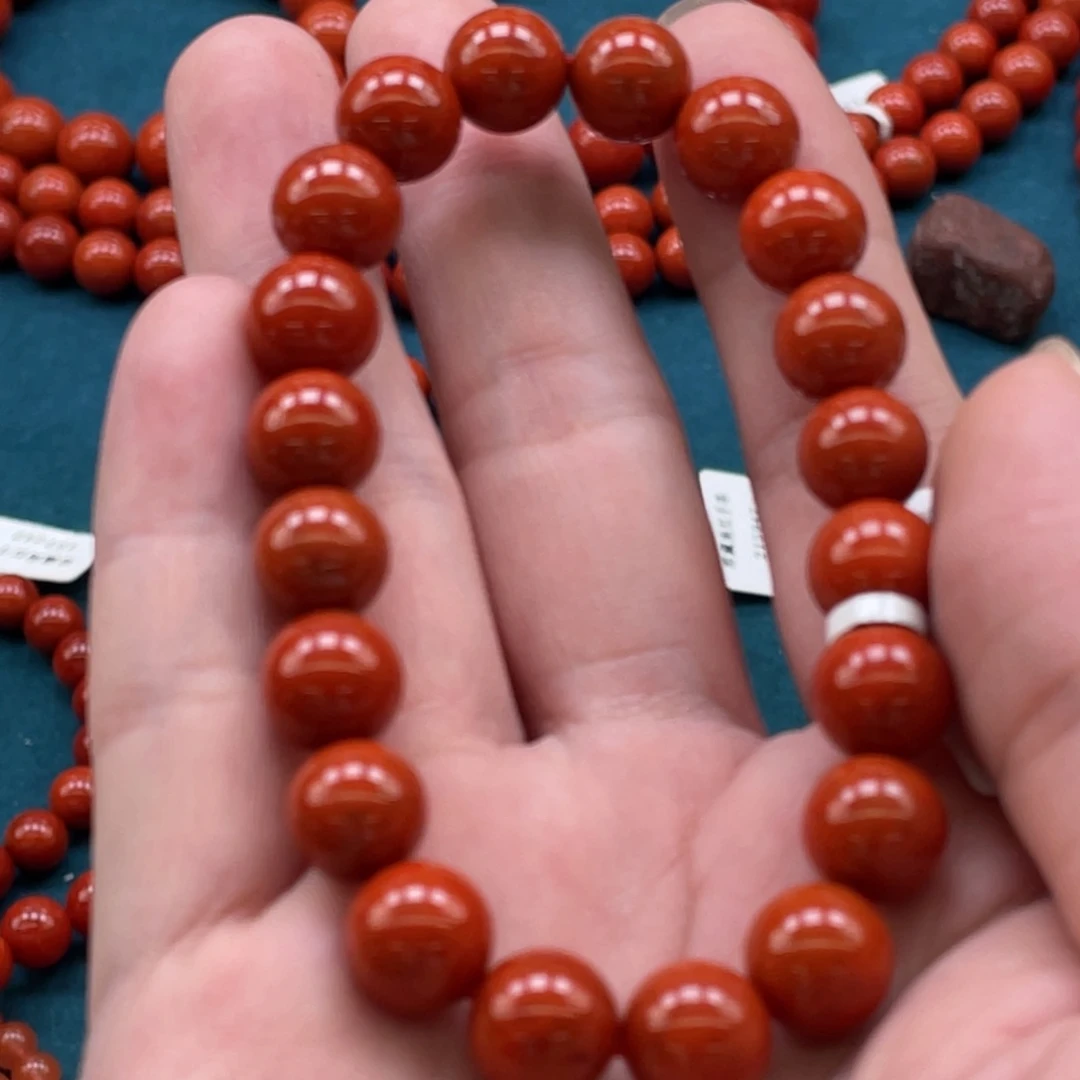 手串未镶嵌南红玛瑙川料10m