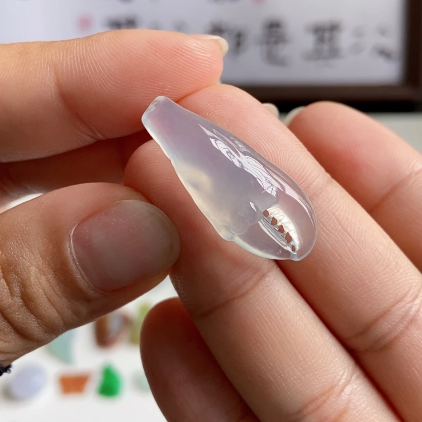 【闪购商品】未镶嵌定制翡翠螃蟹钳