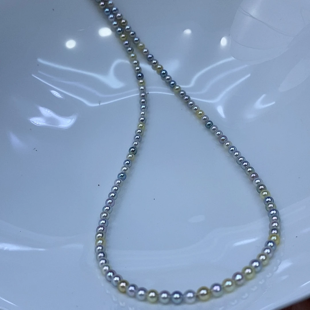 海水珍珠颈饰银S925镶嵌