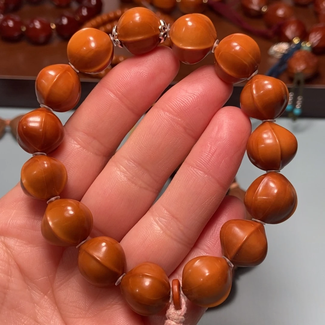 手串/手链橄榄核1.5鲨鱼背