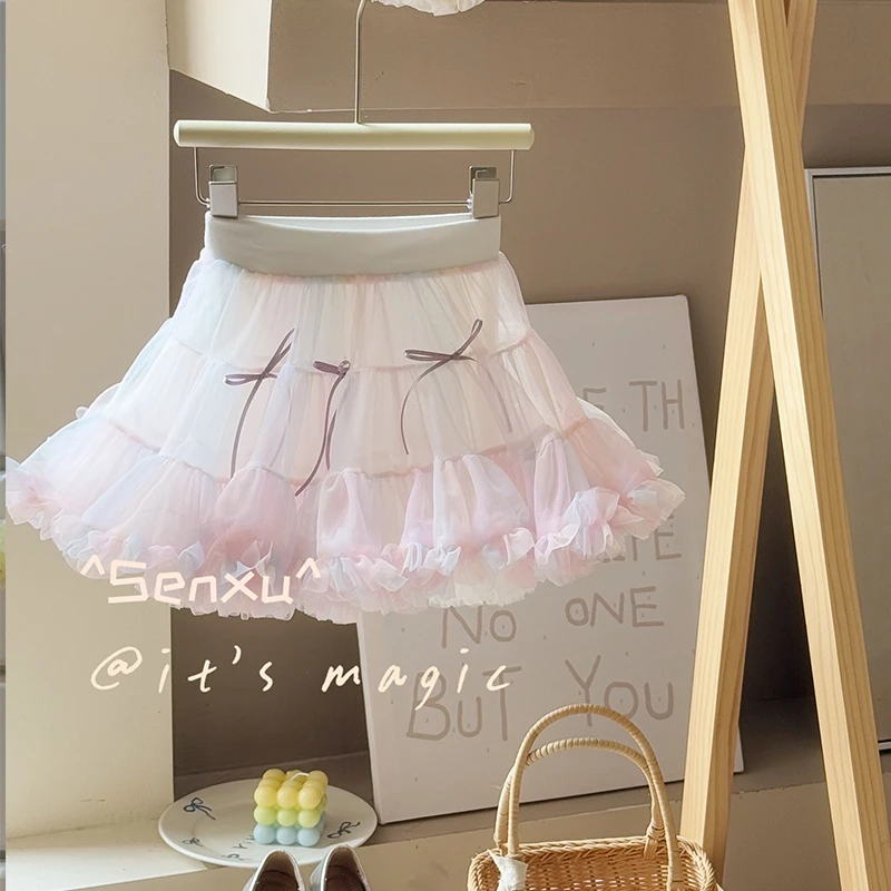 【森许】儿童夏季多巴胺女童TUTU裙-2128