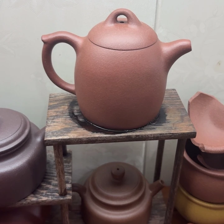 原矿半手工紫泥秦权200cc