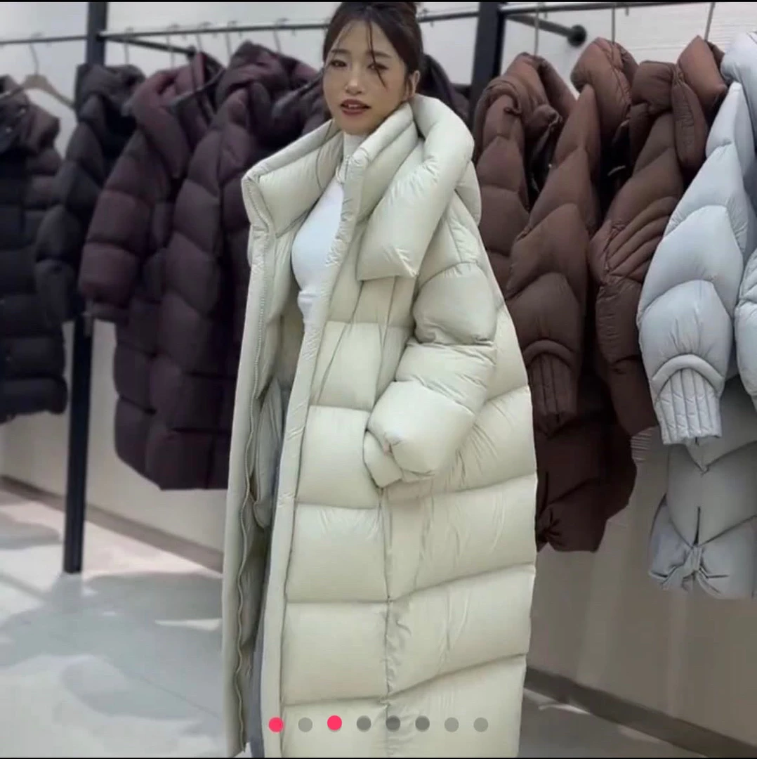 年后清仓高端泡芙感长款鹅绒服