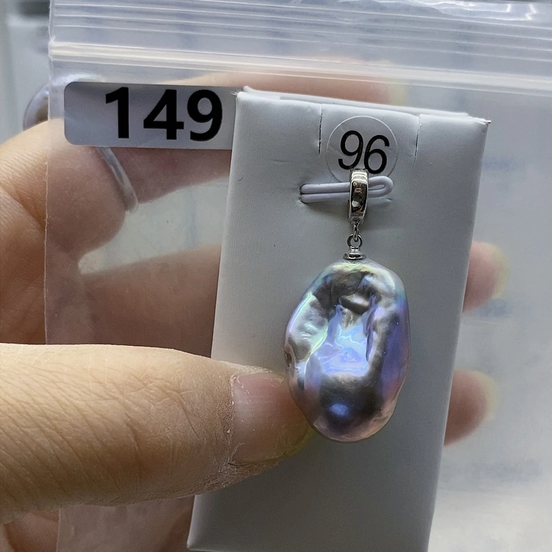 颈饰合金淡水珍珠