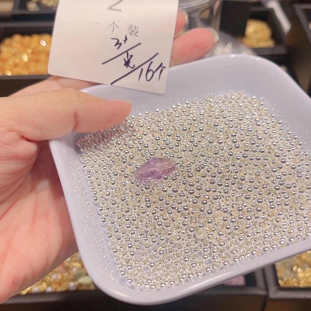 紫晶珠宝半成品银S925镶嵌2