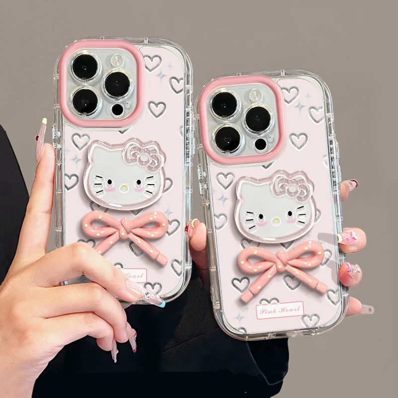 闪星爱心适用苹果16promax泡芙手机壳iPhone15羽纱华为oppo小米15