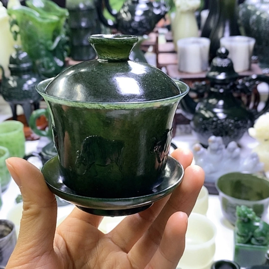 【闪购商品】和田玉摆件未镶嵌微瑕