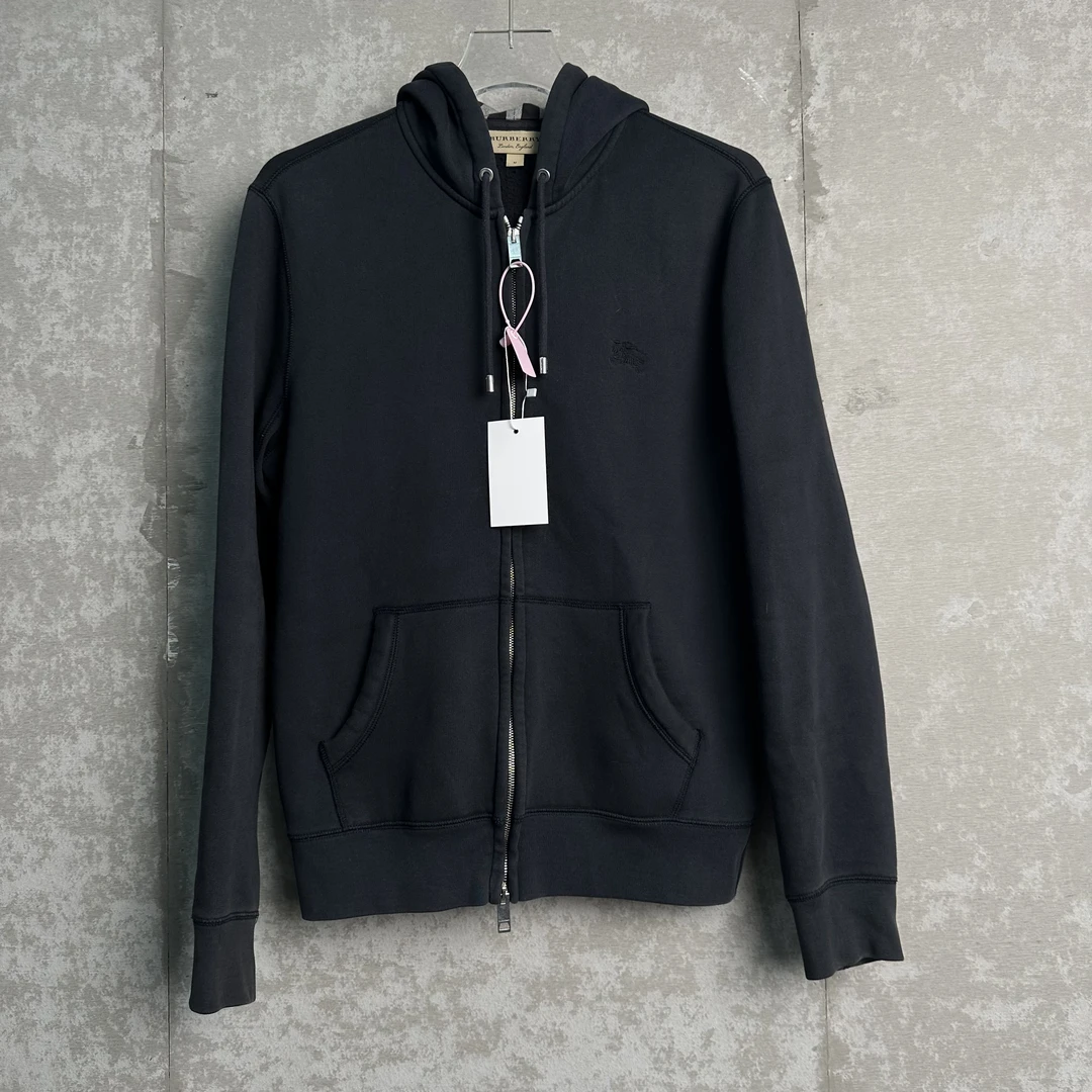 99新 BURBERRY/博柏利 M*1/博柏利黑色战马刺绣外套/13832/JP