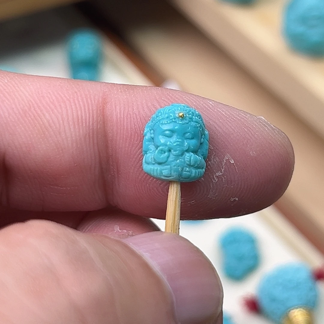 绿松石未镶嵌配饰