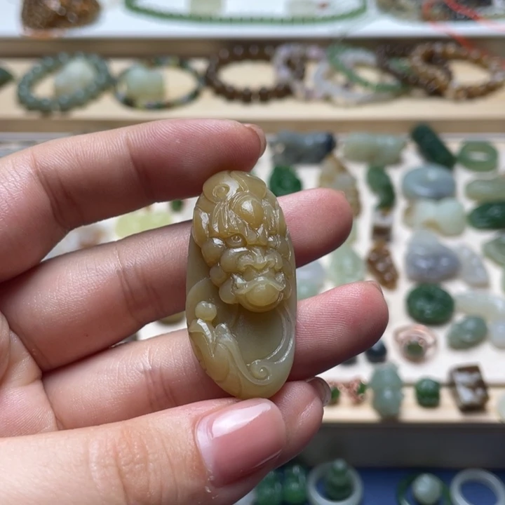 吊坠(不含链)未镶嵌和田玉