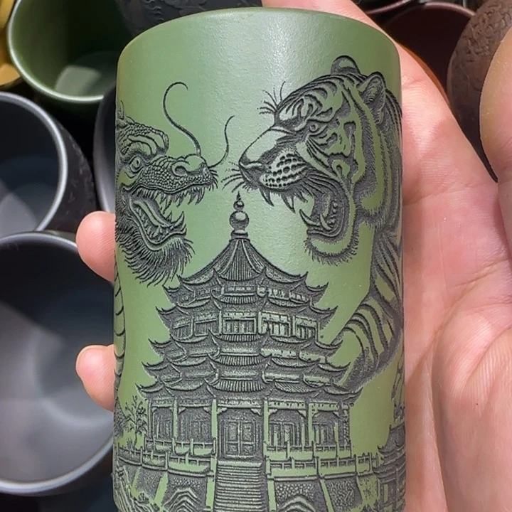 茶杯紫砂全手工制作工艺