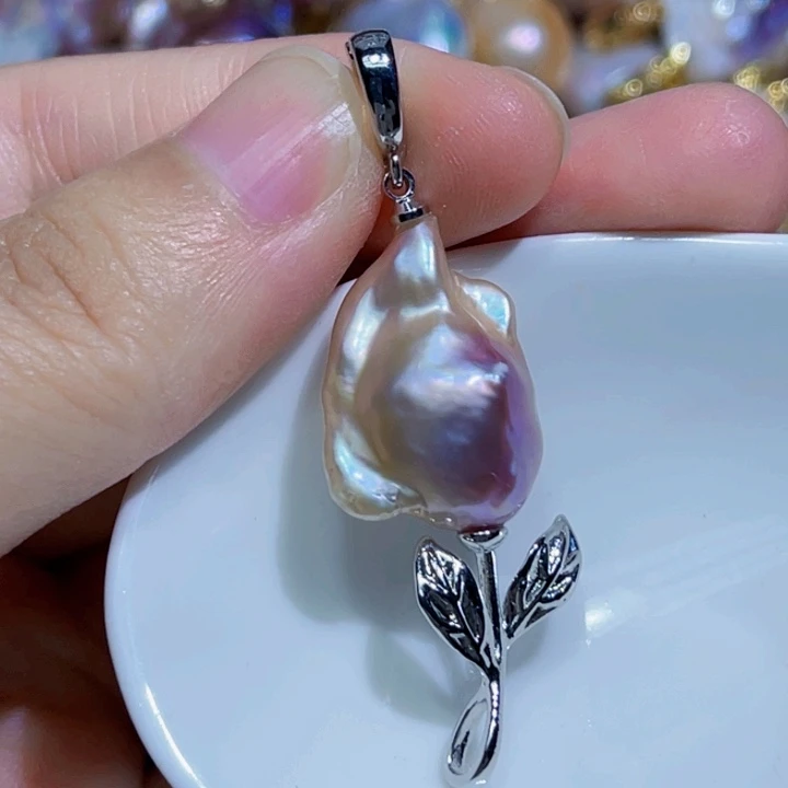 颈饰未镶嵌淡水珍珠