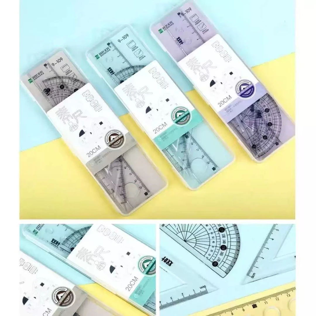 M0779 1盒双叶PP盒套尺（款式随发）