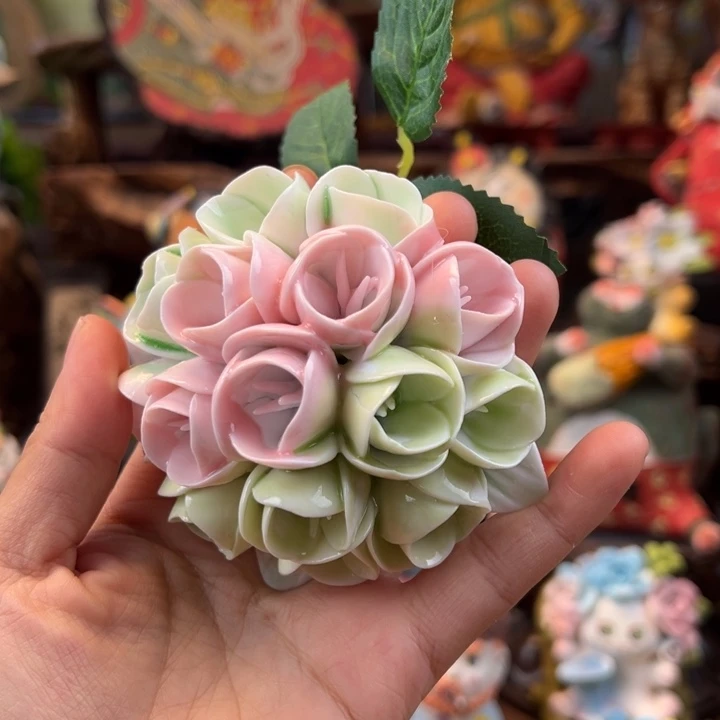 @***澜陶摆件小镇青花每日有新品