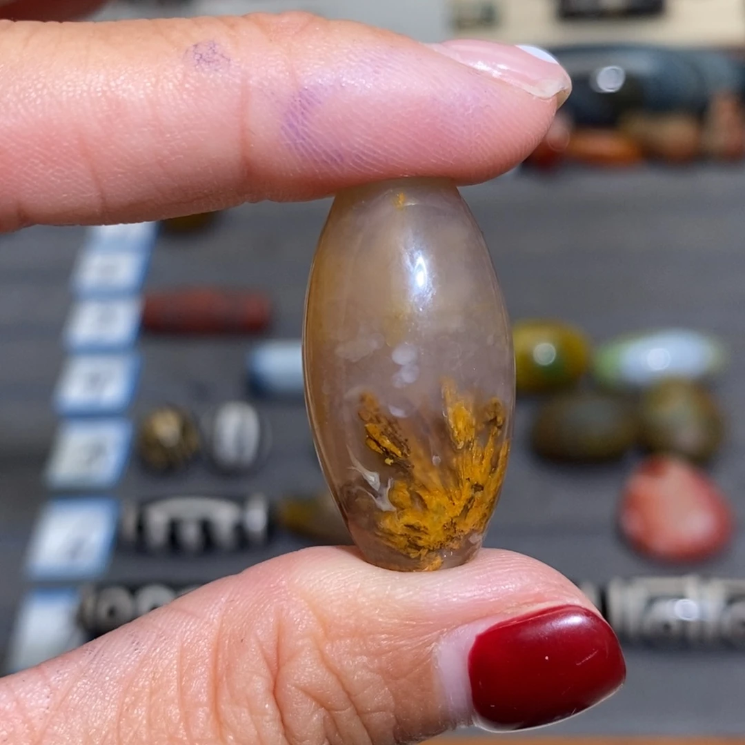 璟***岚玛瑙/玉髓合金手链