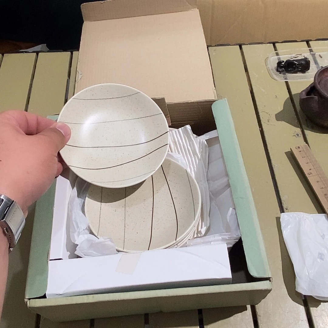 五小一大茶具默认微瑕不退不换看好在拍