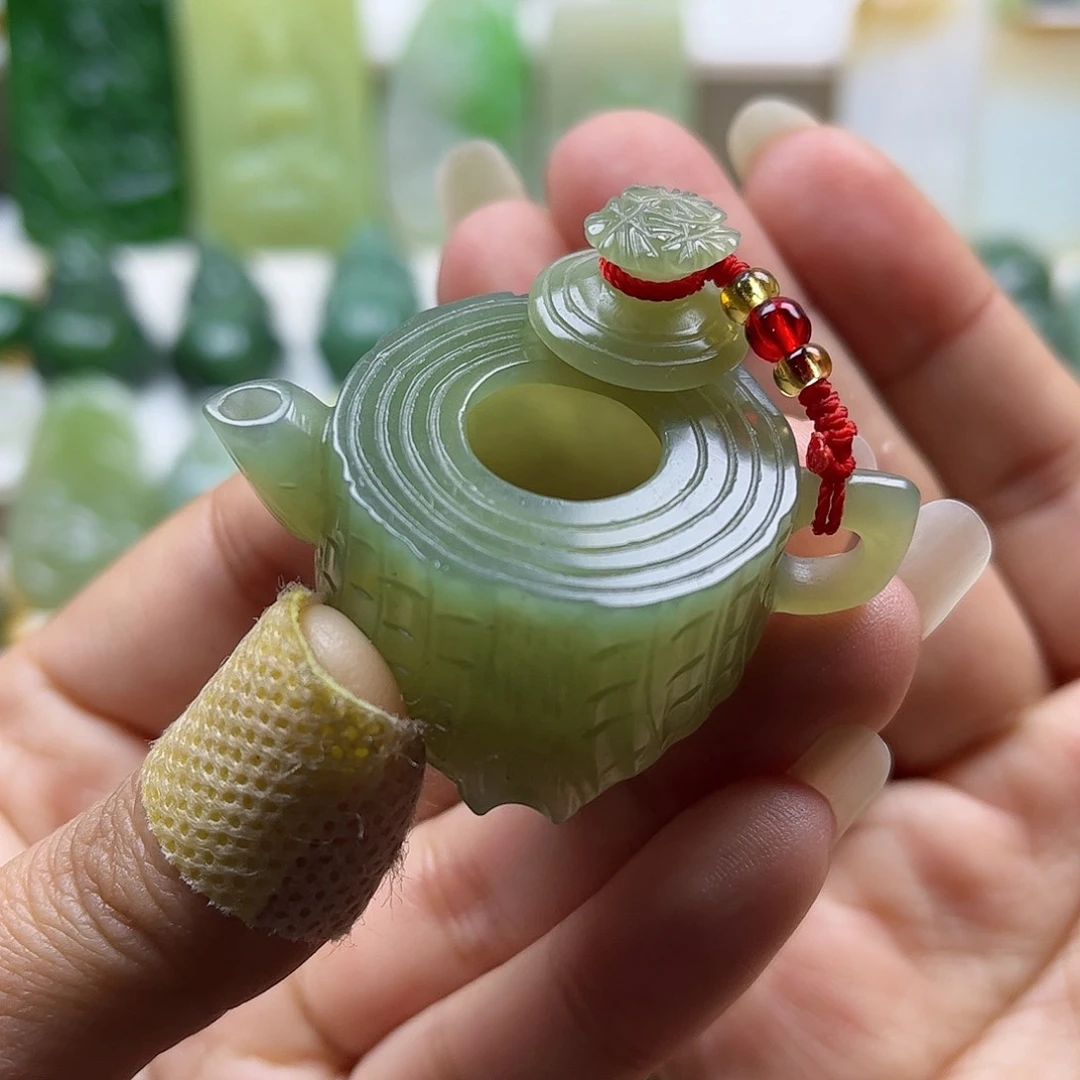 和田玉手把未镶嵌