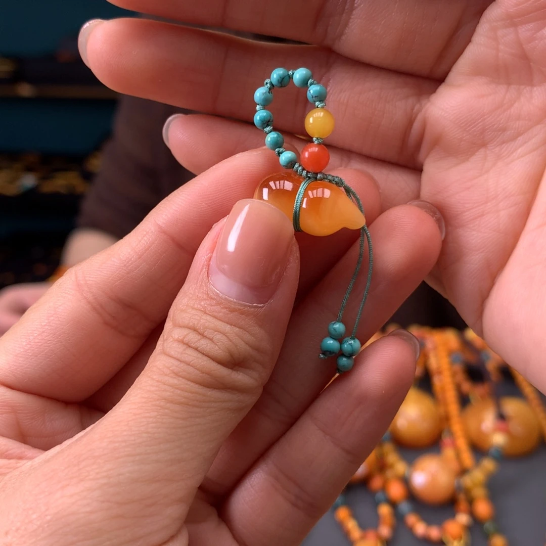 蜜蜡未镶嵌吊坠(不含链)天然