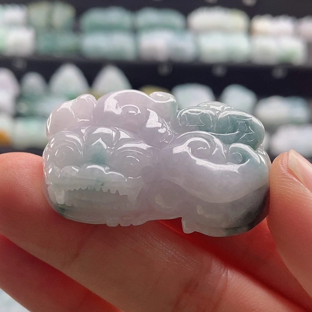 颈饰未镶嵌翡翠翡翠貔貅