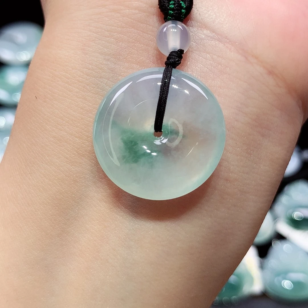 翡翠未镶嵌颈饰23.1/5.8