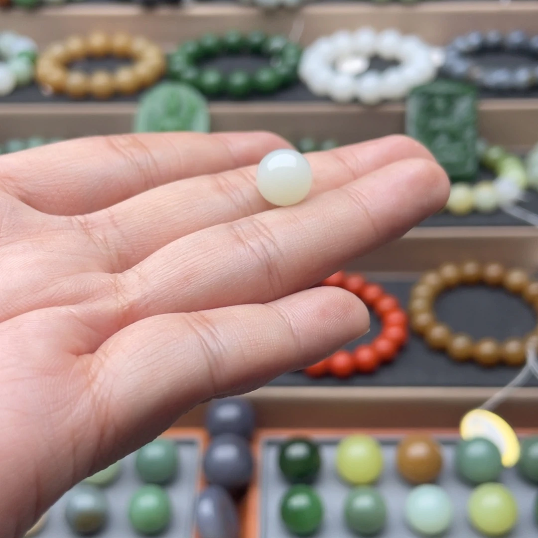 (***)和田玉未镶嵌手链10