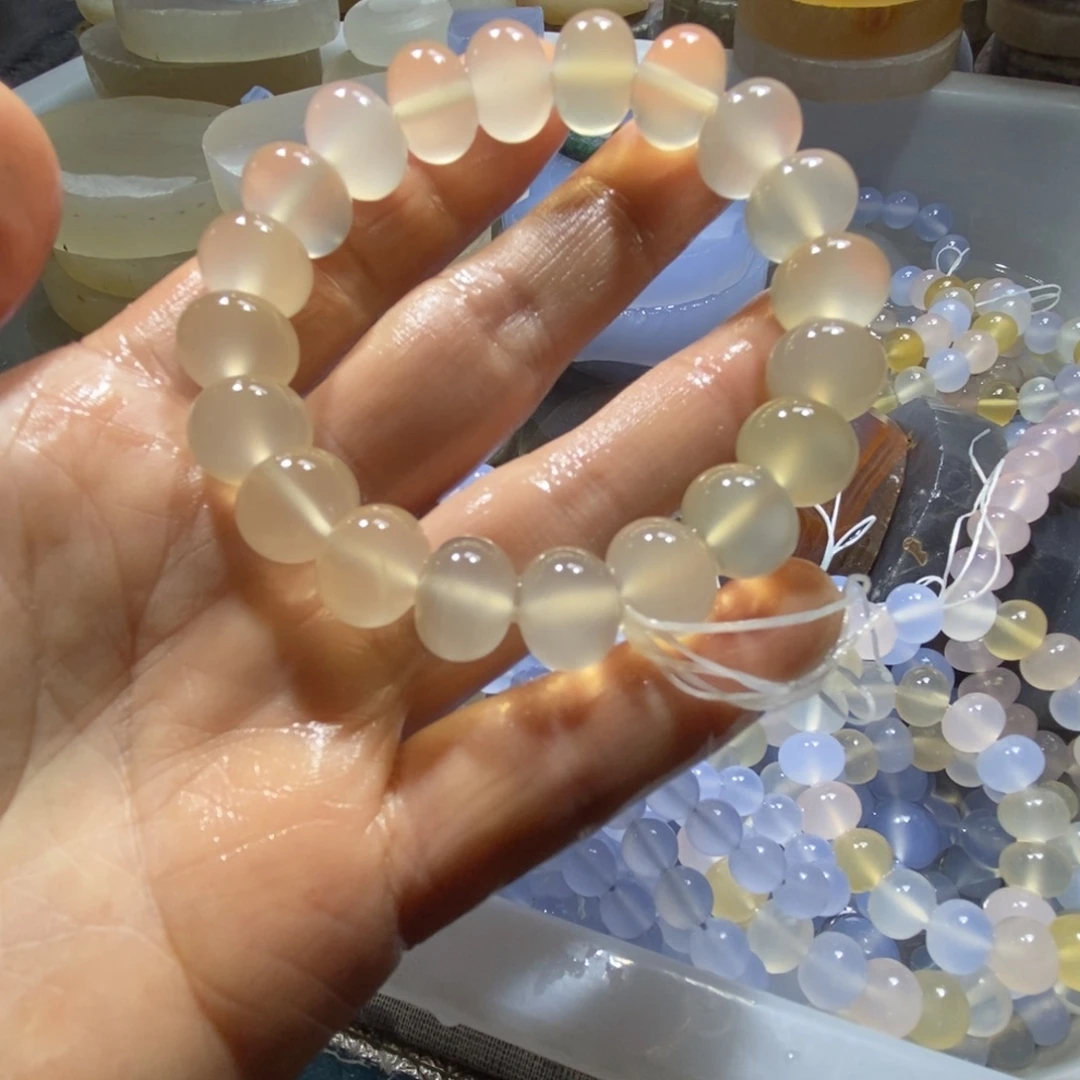 玛瑙/玉髓未镶嵌手链