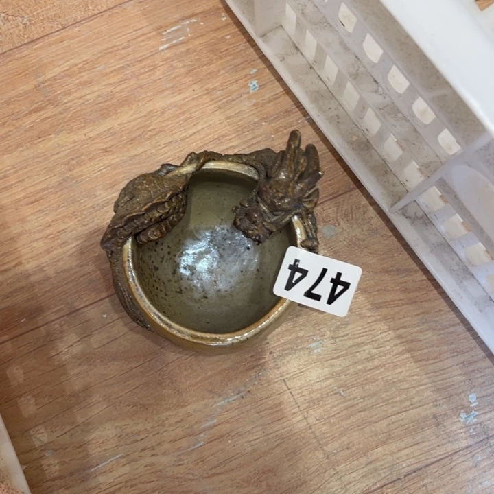 手工制作陶瓷茶具茶杯青蛙