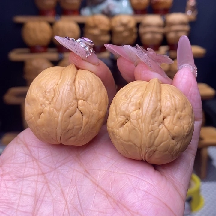 文玩核桃把件雷盾51号33尺